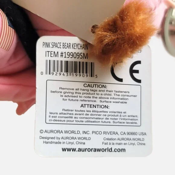 Kennedy Space Center NASA Teddy 7” Bear Plush Astronaut Pink Space Suit … - Picture 7 of 9